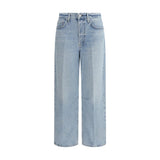Citizens of Humanity Light Blue Cotton Straight-Leg Jeans