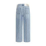 Citizens of Humanity Light Blue Cotton Straight-Leg Jeans