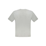 North Sails Gray Cotton Men's T-Shirt