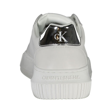 Calvin Klein Bianco Leather Women Sneaker