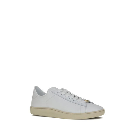 Valentino Garavani White Calf Leather Bos Taurus Low Top Sneakers