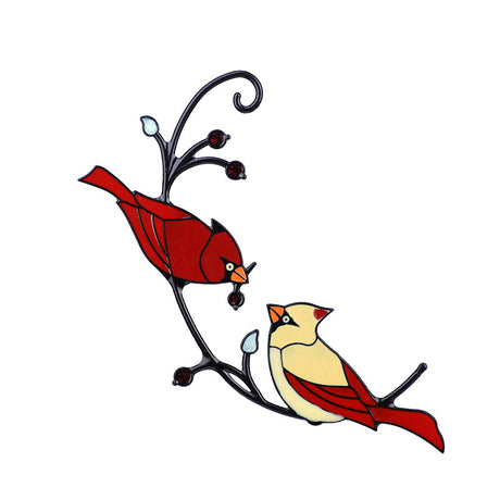 Colorful Metal Bird Pendant Ornament for Home Decor