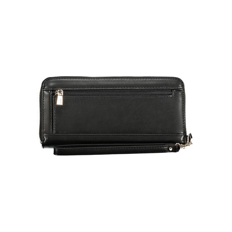 Guess Jeans Nero Poliuretano Women Wallet