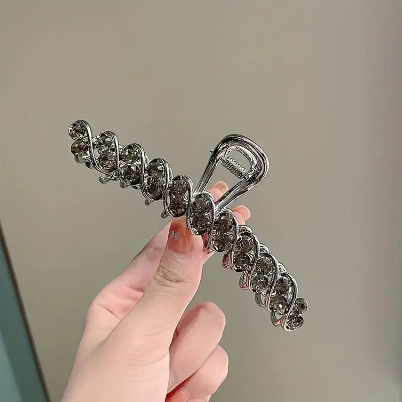 Elegant Rhinestone Hair Clip Accessories for Women