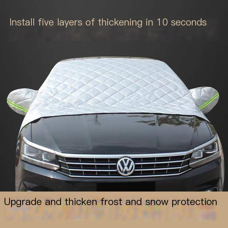 Car Windshield Cover for Winter Snow and Frost Protection