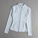 Long Sleeve Slim-Fit Fitness Jacket