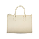 Mario Valentino Beige Polyurethane Women Handbag
