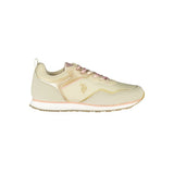 U.S. POLO ASSN. Beige Polyurethane Women Sneaker
