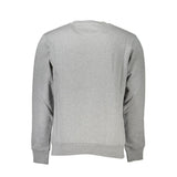 La Martina Gray Cotton Men Sweatshirt
