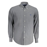 Harmont & Blaine Blue Organic Cotton Men's Shirt