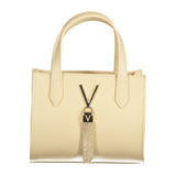 Mario Valentino Beige Polyurethane Women Handbag