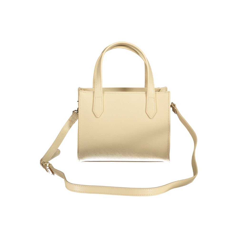 Mario Valentino Beige Polyurethane Women Handbag