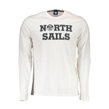 North Sails Bianco Cotton Men T-Shirt