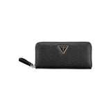 Guess Jeans Black Polyurethane Women Wallet