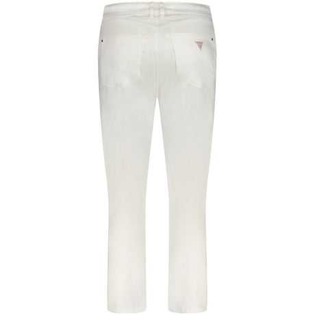 Guess Jeans White Cotton Women Skinny Jean