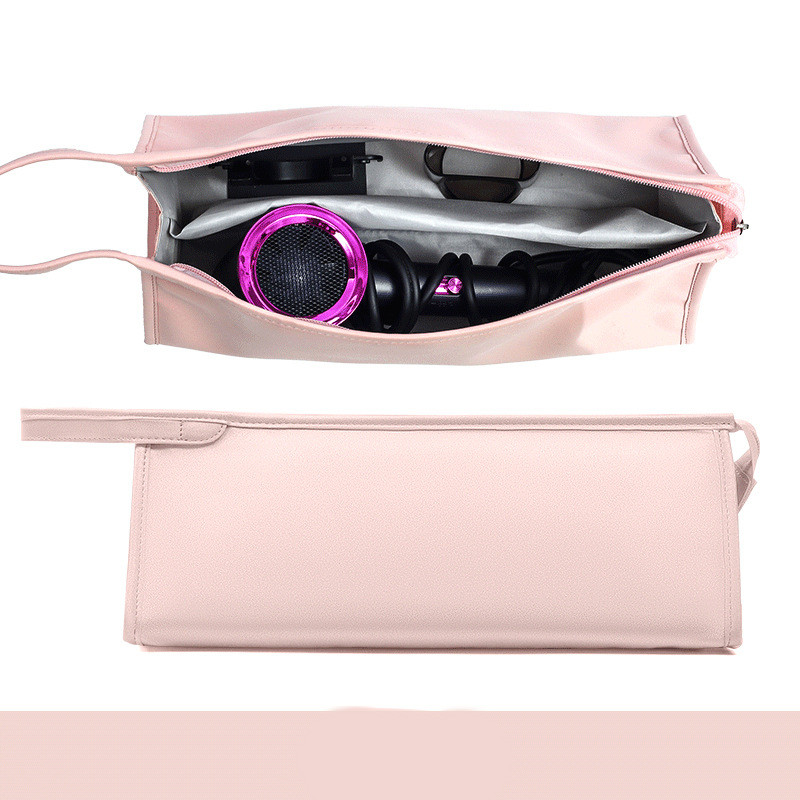 Travel Portable Hair Dryer Storage Bag – PU Organizer Case