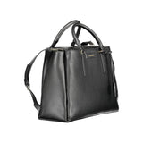 Calvin Klein Black Recycled Polyester Women Handbag