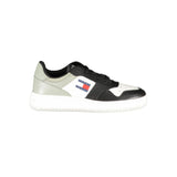 Tommy Hilfiger Black Leather Men Sneaker