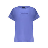 North Sails Blue Cotton Women T-Shirt