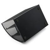 Large Capacity Metal Desktop Organizer - Pen & Document Holder