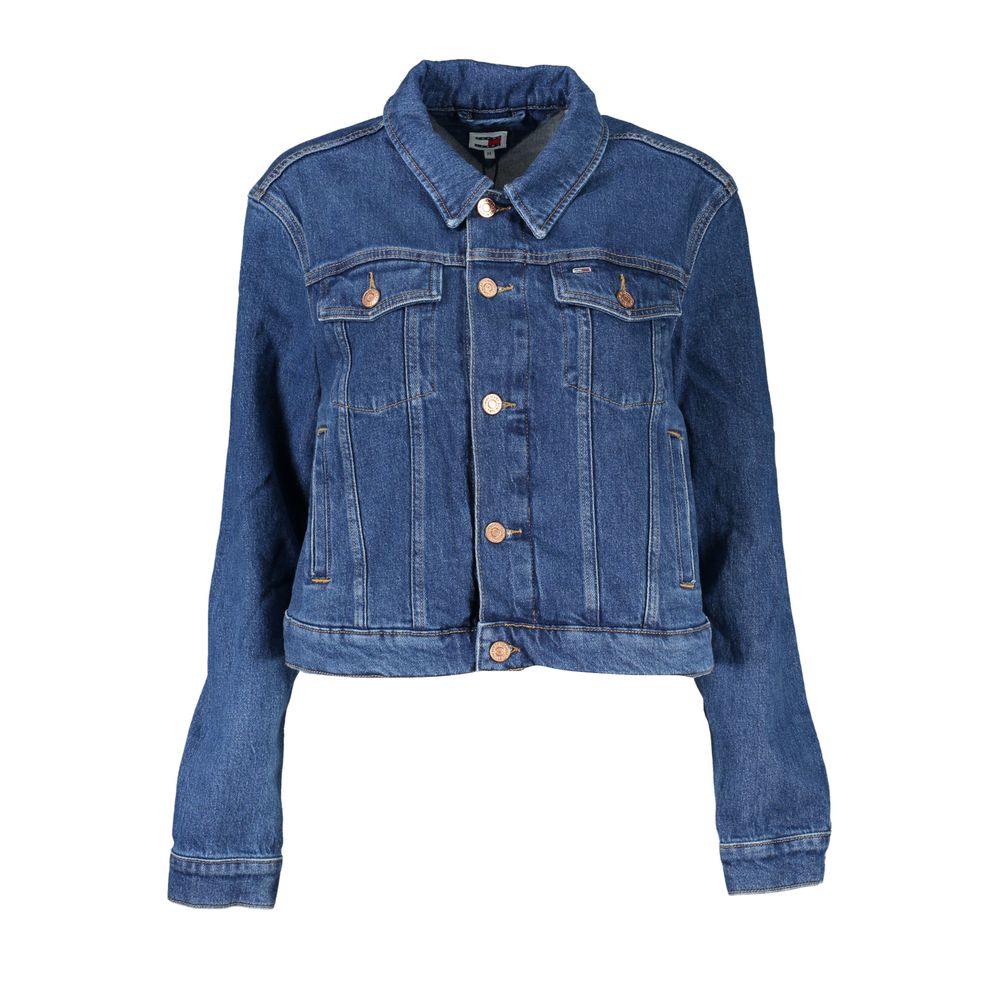 Tommy Hilfiger Blue Cotton Denim Jacket