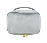 Portable Velvet Cosmetic Bag