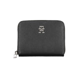 Tommy Hilfiger Black Polyurethane Women Wallet