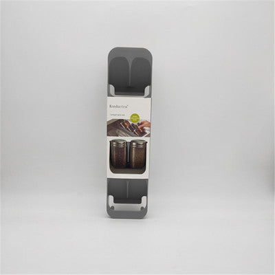 Kitchen Spice Storage Box with Drawer Organizer (8 Slots)