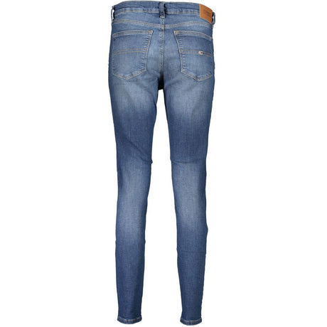 Tommy Hilfiger Blue Cotton Women Skinny Jean