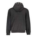 Calvin Klein Black Cotton Men's Sweatshirt with Hood