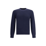 Brioni Blue Cashmere Cashmere Sweater