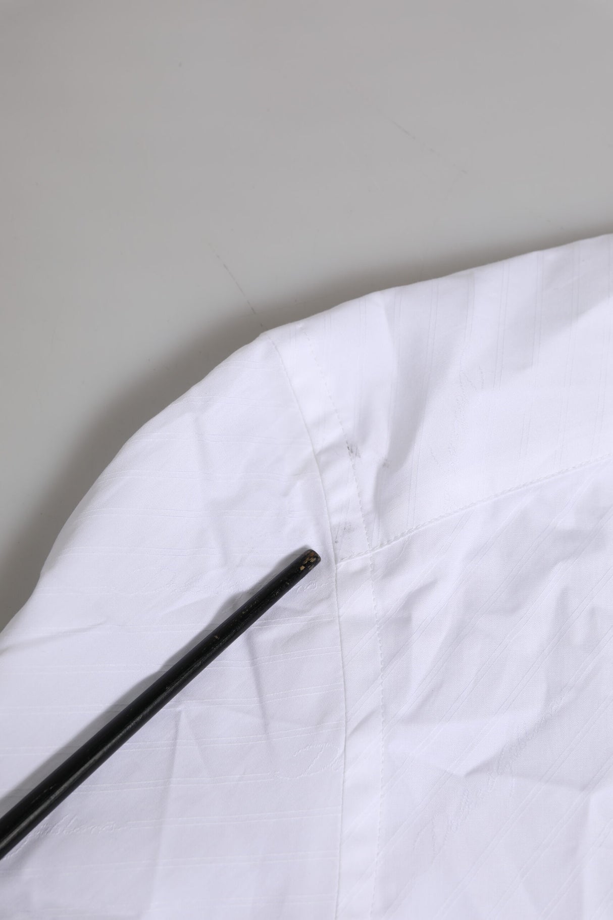 Dolce & Gabbana White Cotton GOLD Long Sleeves Formal Shirt