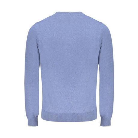 North Sails Blue Cotton Men's Sweater