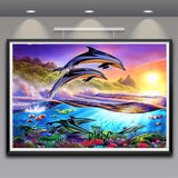5D DIY Diamond Painting Bath Figure Home Decor