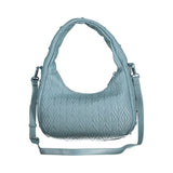 Mario Valentino Blue Polyethylene Women Handbag
