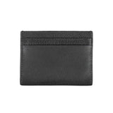 Calvin Klein Black Leather Mens Wallet Holder