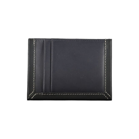 Tommy Hilfiger Blue Leather Men Wallet