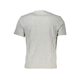 North Sails Gray Cotton Men T-Shirt