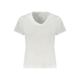 Guess Jeans Bianco Cotton Women T-Shirt