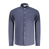 Timberland Blue Linen Men Shirt
