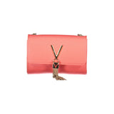Mario Valentino Rosa Polyurethane Women's Shoulder Bag