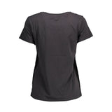 Levi's Black Organic Cotton Women T-Shirt