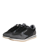 Trussardi Black Gray Lace Up Low Top Casual Sneakers Shoes