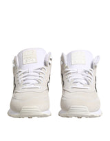 New Balance Off White Suede Sneakers Shoes