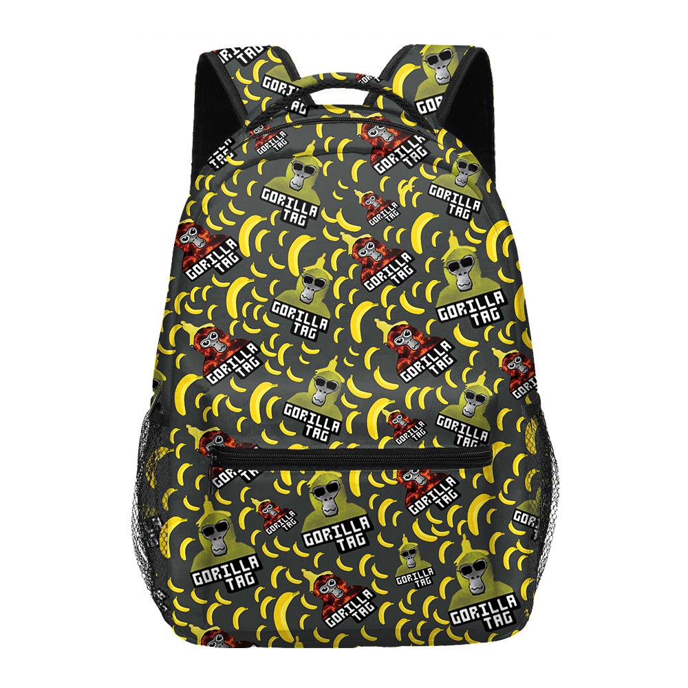 Black Lightweight Durable Casual Backpack