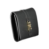 Tommy Hilfiger Black Polyurethane Women Wallet
