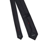 Jil Sander Black Silk Tie
