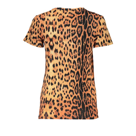 Cavalli Class Orange Cotton Women T-Shirt