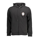 Cavalli Class Black Cotton Men's Hoodie