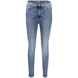 Tommy Hilfiger Blue Cotton Women Jeans